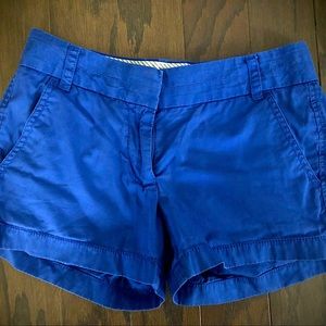 J Crew Factory Classic Chino Shorts - Blue 00